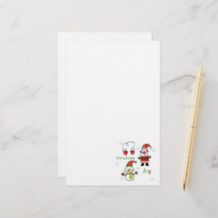 cute Christmas joy Stationery
