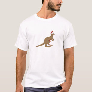 Cute Christmas Kangaroos T-Shirt