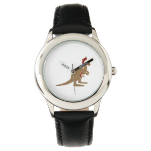 Cute Christmas Kangaroos Watch