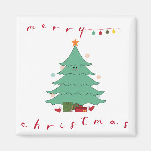 Cute Christmas Magnet   Kawaii Christmas Tree