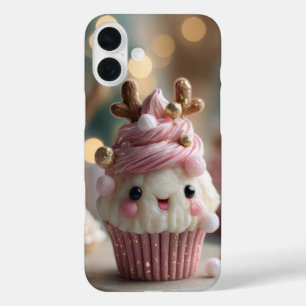 Cute Christmas Muffin Kawaii Style  iPhone 16 Plus Case