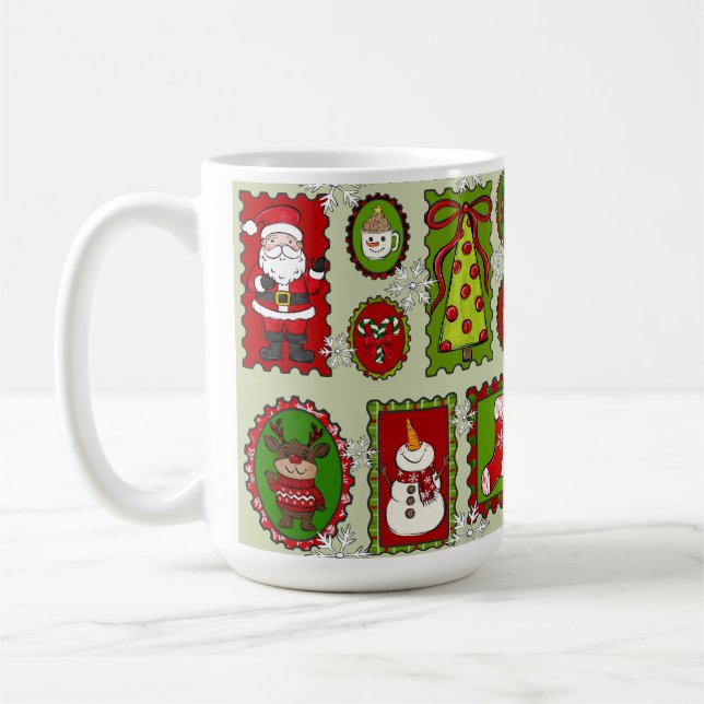 Cute Christmas Mug  (Left)