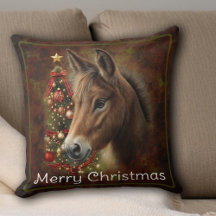 Cute Christmas Mule Holiday Decor