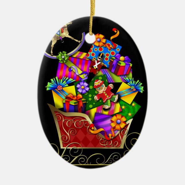 Cute Christmas Ornament (Front)