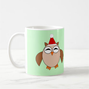 Cute Christmas Owl Mug