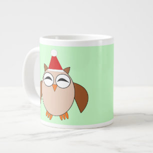 Cute Christmas Owl Mug
