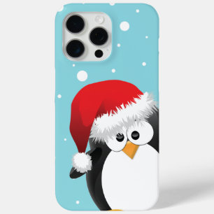 Cute Christmas Penguin iPhone 15 Pro Max Case