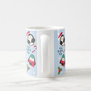 Cute Christmas Penguin Coffee Mug