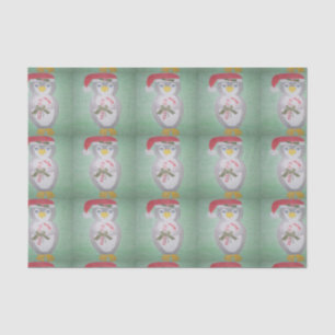 Cute Christmas Penguin Tissue Paper