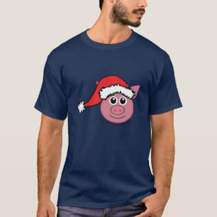 Cute Christmas Pig T-Shirt