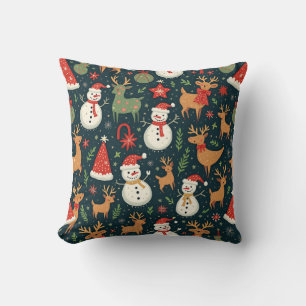 cute christmas pillow cushion