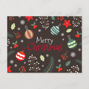Cute Christmas Postcard