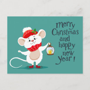 Cute Christmas Postcard