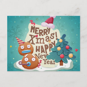 Cute Christmas Postcard