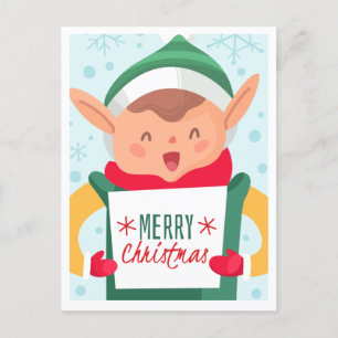 Cute Christmas Postcard