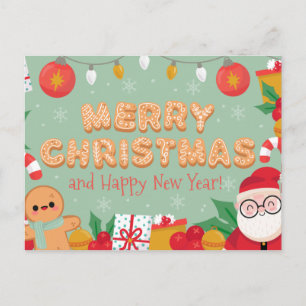 Cute Christmas Postcard