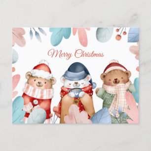 Cute Christmas Postcard