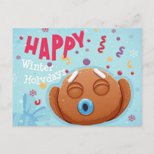 Cute Christmas Postcard