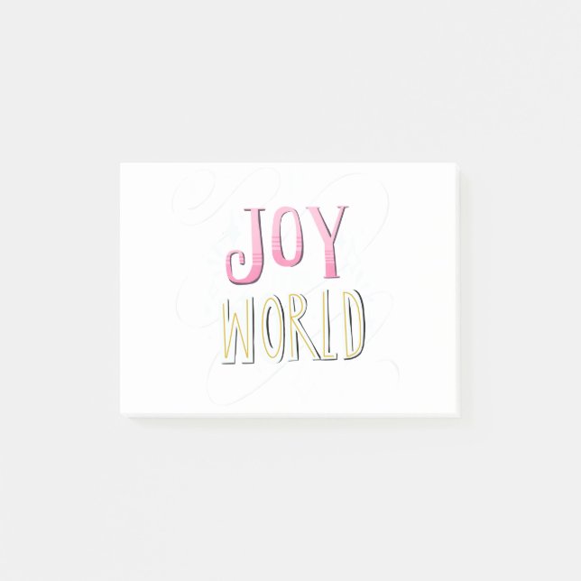 Cute Christmas quote , festive typograpy Post-it Notes (Front)