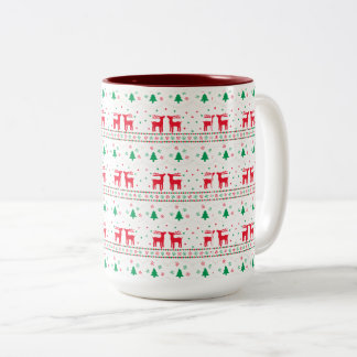 Cute Christmas Reindeer Mug