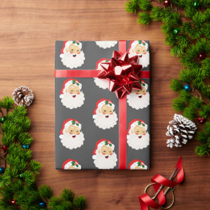 Cute Christmas Santa Claus Wrapping Paper