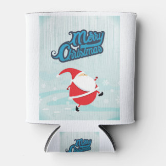 Cute Christmas Santa Gifts Can Cooler