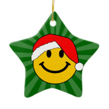 Cute Christmas Santa Happy Face