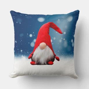Cute Christmas Santa Snow Stars Cushion