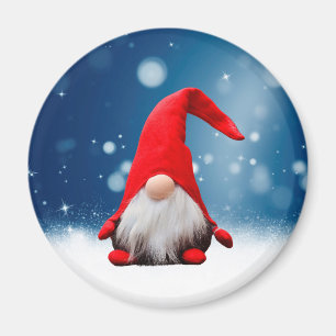Cute Christmas Santa Snow Stars Magnet