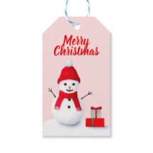 Cute christmas snowman pastel watercolor trendy