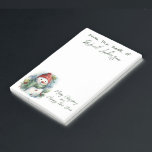 Cute Christmas Snowman Post-it Notes<br><div class="desc">Cute Christmas Snowman Personlized Post it Notes with Merry Christmas and Happy New Year When your mind is brimming with to-dos, keep it together with a pad of custom 3M Post-it® Notes. Jot down urgent memos, lists, or a sweet note to special someone such as, "Do NOT forget the milk!"...</div>