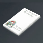 Cute Christmas Snowman Post-it Notes<br><div class="desc">Cute Christmas Snowman Personlized Post it Notes with Merry Christmas and Happy New Year When your mind is brimming with to-dos, keep it together with a pad of custom 3M Post-it® Notes. Jot down urgent memos, lists, or a sweet note to special someone such as, "Do NOT forget the milk!"...</div>