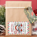 Cute Christmas Special Delivery From Santa  Rectangular Sticker<br><div class="desc">Christmas Special Delivery From Santa</div>