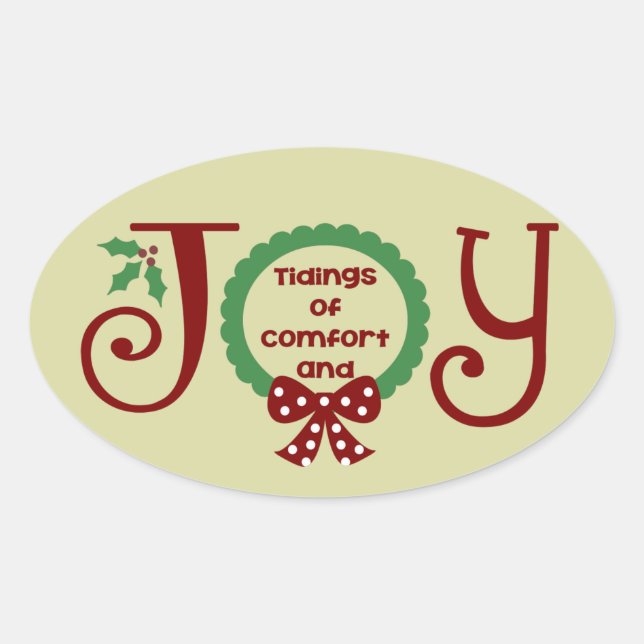 Cute Christmas Sticker (Front)