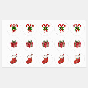 Cute Christmas Sticker Collection