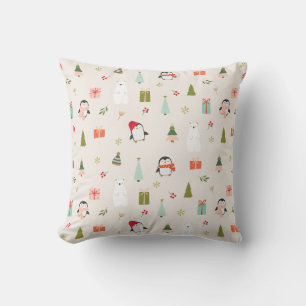 Cute Christmas Symbols Cushion