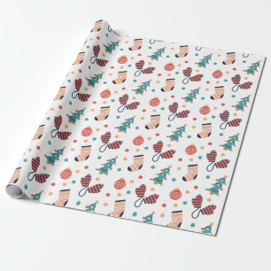 Cute Christmas Themed  Wrapping Paper