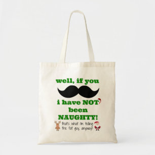 Cute Christmas Tote, Naughty or Nice?!! Tote Bag