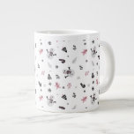 Cute Christmas Tree Snowman Candy Cane Pattern Large Coffee Mug<br><div class="desc">Celebrate the magical and festive holiday season with our Cute Christmas Tree Snowman Candy Cane Pattern. This design features Snowman,  a Christmas tree,  Candy Cane and Snowflakes.</div>