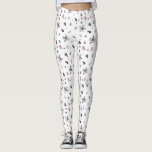Cute Christmas Tree Snowman Candy Cane Pattern Leggings<br><div class="desc">Celebrate the magical and festive holiday season with our Cute Christmas Tree Snowman Candy Cane Pattern. This design features Snowman,  a Christmas tree,  Candy Cane and Snowflakes.</div>