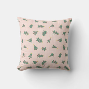 Cute Christmas Trees Cushion