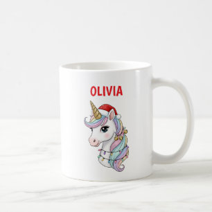 Cute Christmas Unicorn Mug