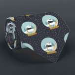 Cute Christmas Winter Snow Globe Pattern Tie<br><div class="desc">Cute winter scene snow globe pattern.</div>