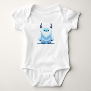 Cute Christmas/winter yeti Baby Bodysuit