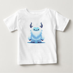 Cute Christmas/winter yeti Baby T-Shirt