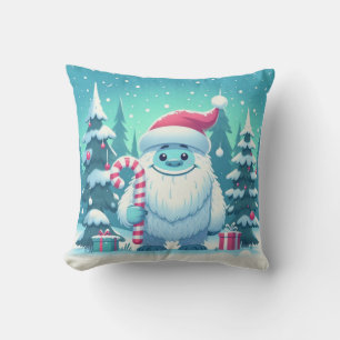 Cute Christmas/winter yeti Cushion