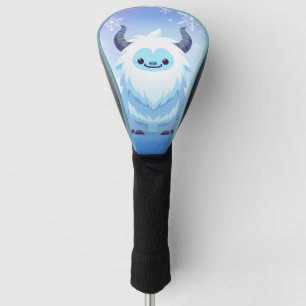 Cute Christmas/winter yeti Golf Head Cover
