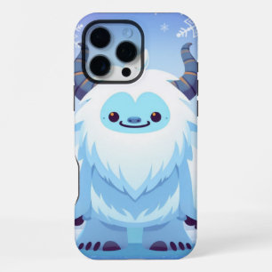 Cute Christmas/winter yeti iPhone 16 Pro Max Case