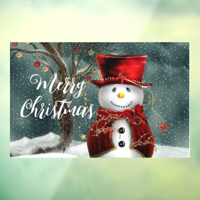 Cute Christmas Wintery Snowman  (Sheet 3)