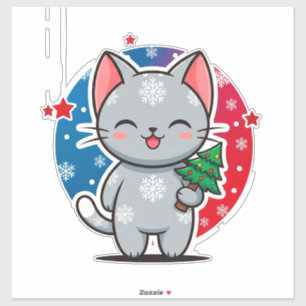 Cute Christms Cat